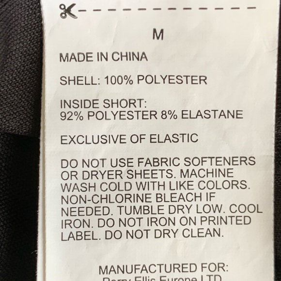 PGA TOUR GOLF/TENNIS/PICKLE BALL SKIRT. FLORAL/BLACK. WOMEN’S SIZE M/M - Picture 6 of 6